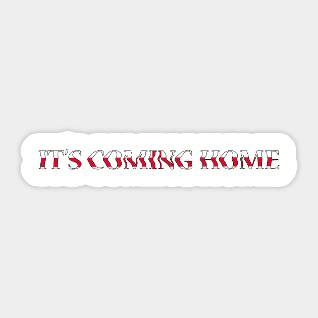 it's Coming Home Shrit Sticker by Bekis